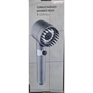 Filtered Shower Head With High Pressure 3+1 Spray Modes & Water Softener